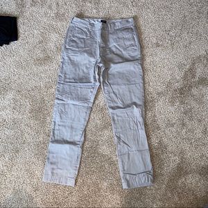 J Crew flannel khakis